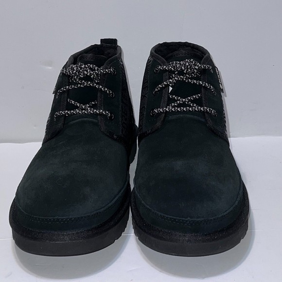 NEW UGG BLACK NEUMEL GORE-TEX WATERPROOF SUEDE ANKLE BOOTS MENS US 7 EUR 40 main image 9